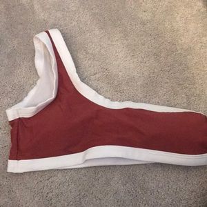 one shoulder bathing suit